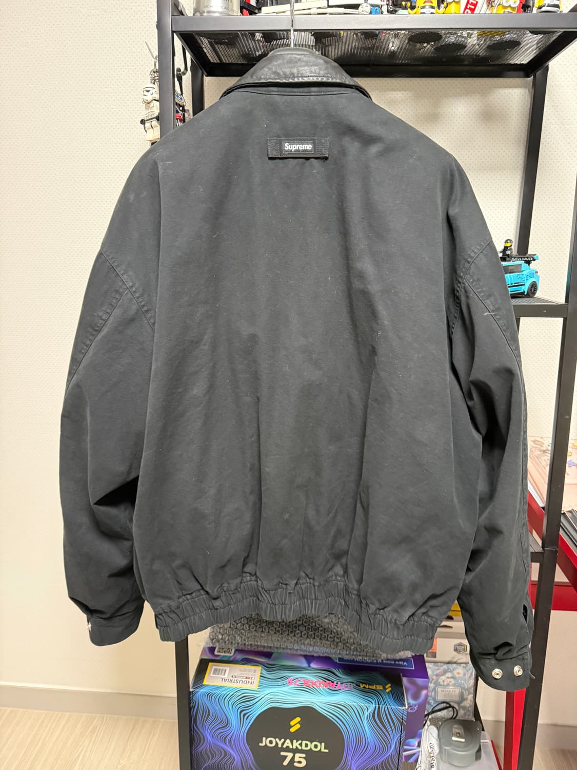 슈프림 레더 카라 유틸리티 24fw xl 상품이미지5