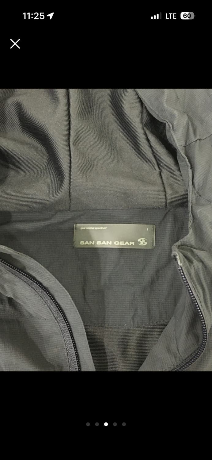 산산기어 이클립스 포켓 자켓 블루 차콜 1사이즈 상품이미지3