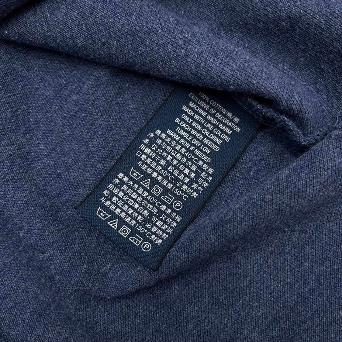 폴로 랄프로렌 네이비 빅포니 네이비 pk티 M 상품이미지6