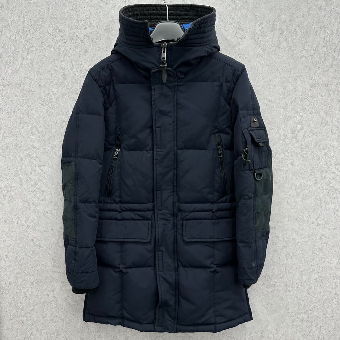 100 시리즈 남자 구스다운 울 패딩 상품이미지1
