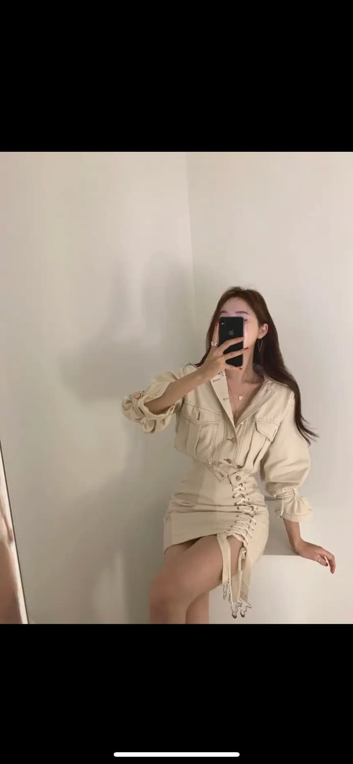 지켓 스커트 코르셋 투피스 새상품 상품이미지5