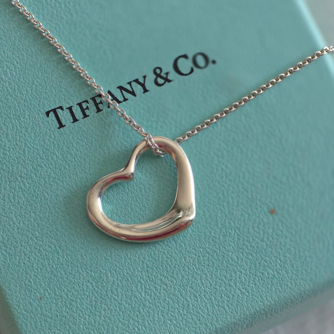 티파니앤코 엘사 퍼레티 20mm 오픈 하트 목걸이 상품이미지3