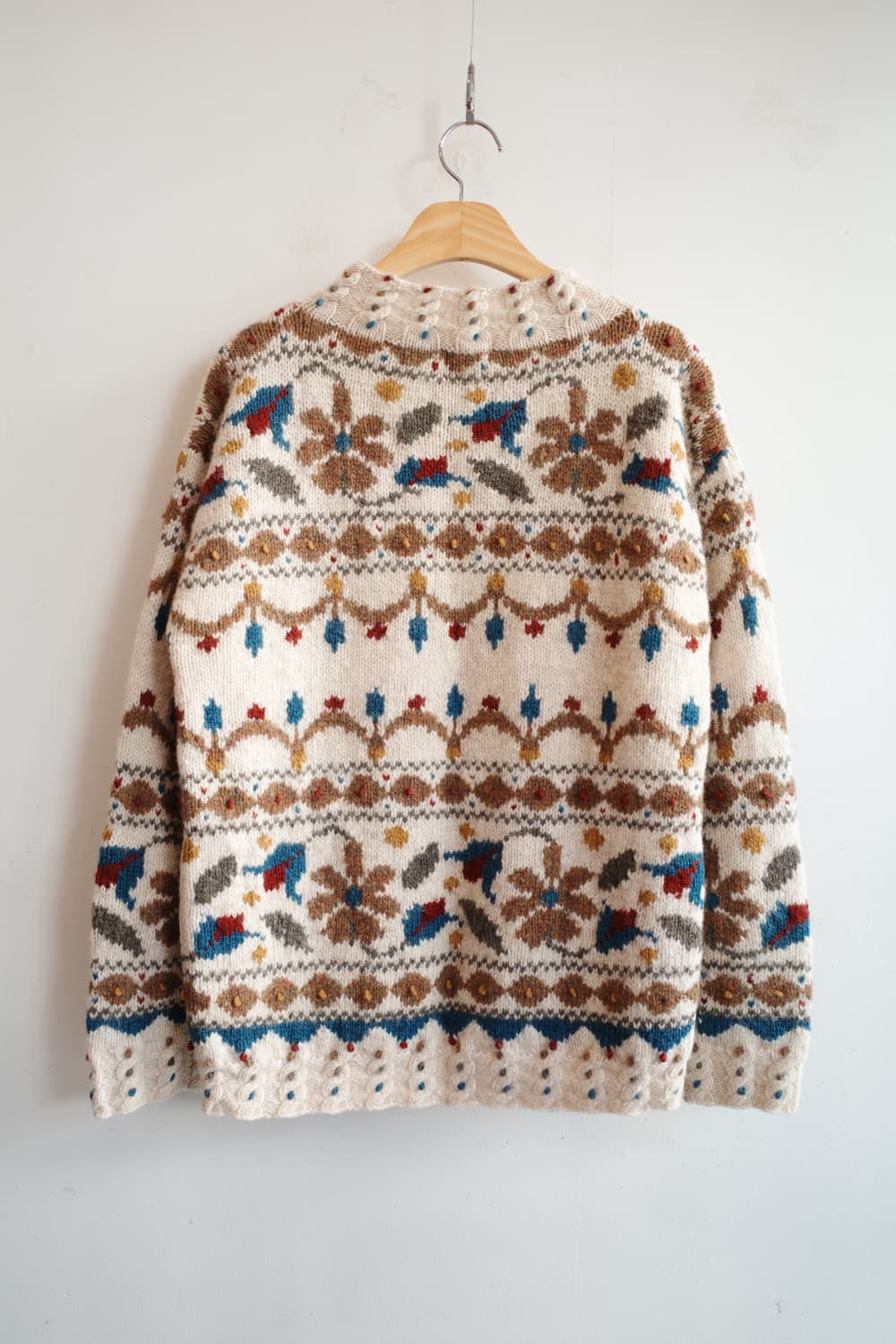 Japan brand 울 패턴 니트  상품이미지7