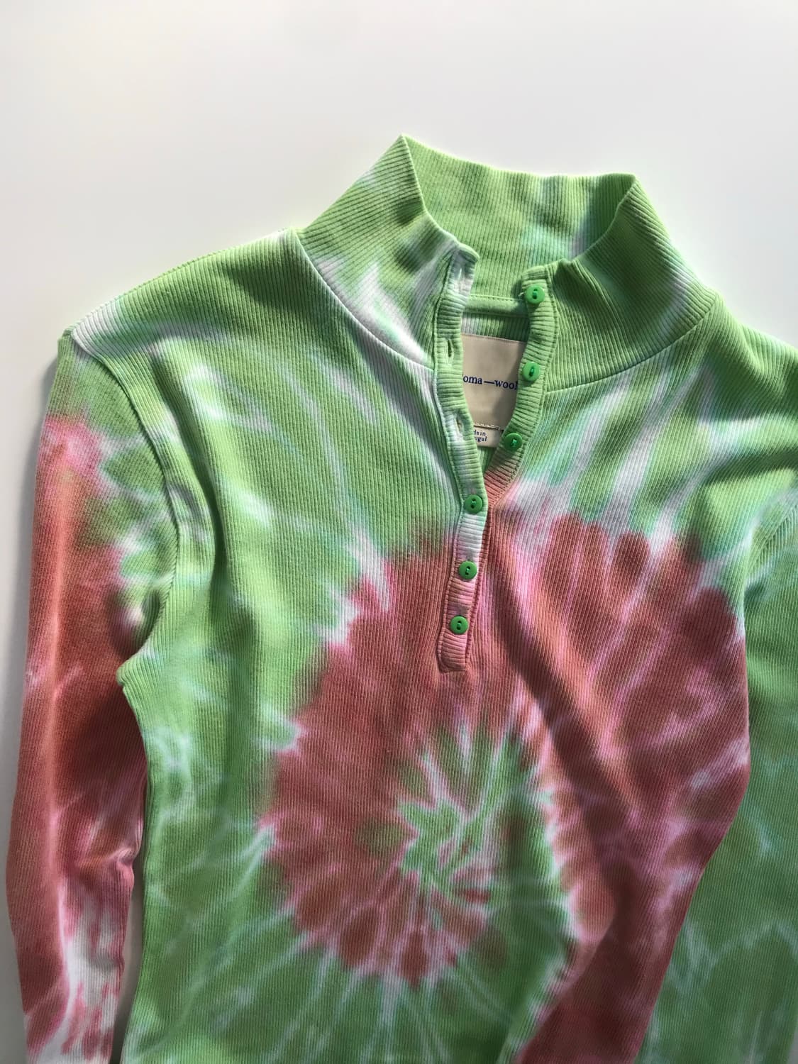 tie-dye high neck top 상품이미지8