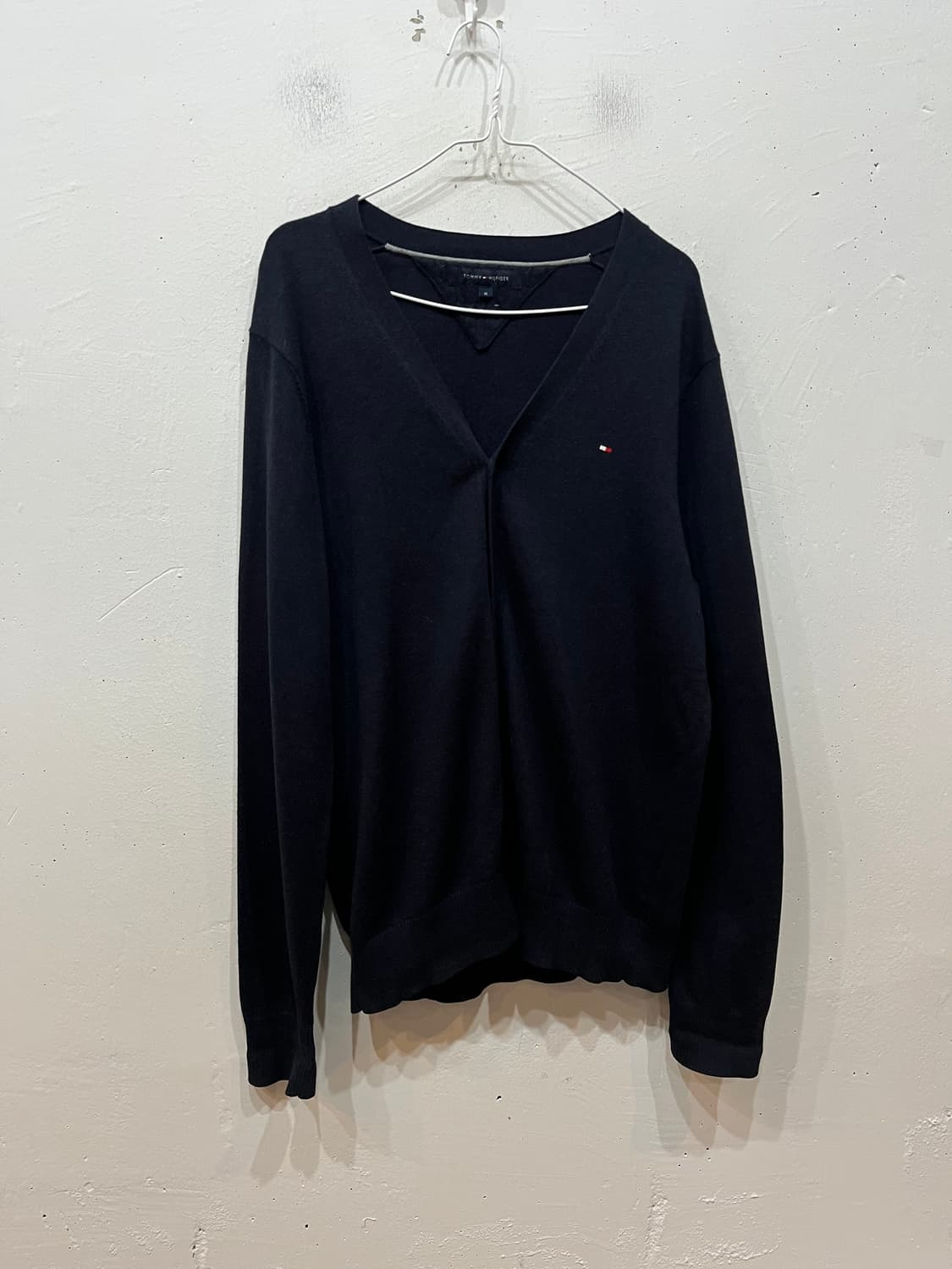 타미힐피거 코튼 캐시미어 가디건 M 상품이미지1