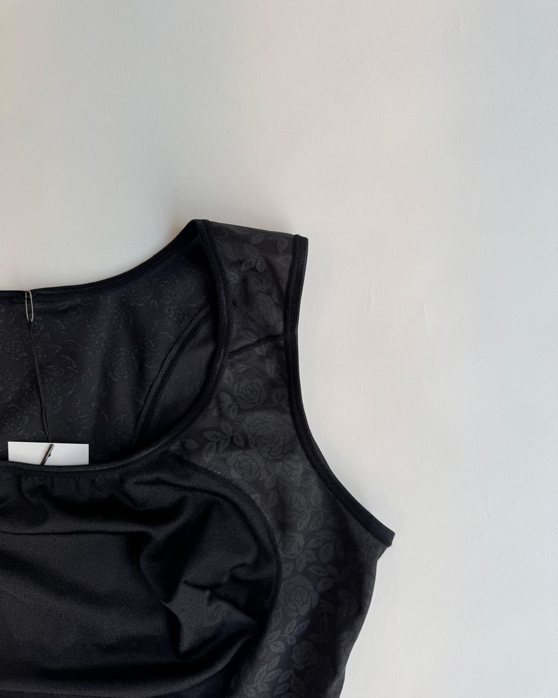 Jacquard Pattern Tank Top 상품이미지3