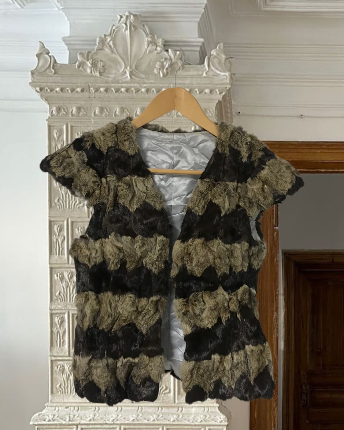 vintage half fur jacket 상품이미지6