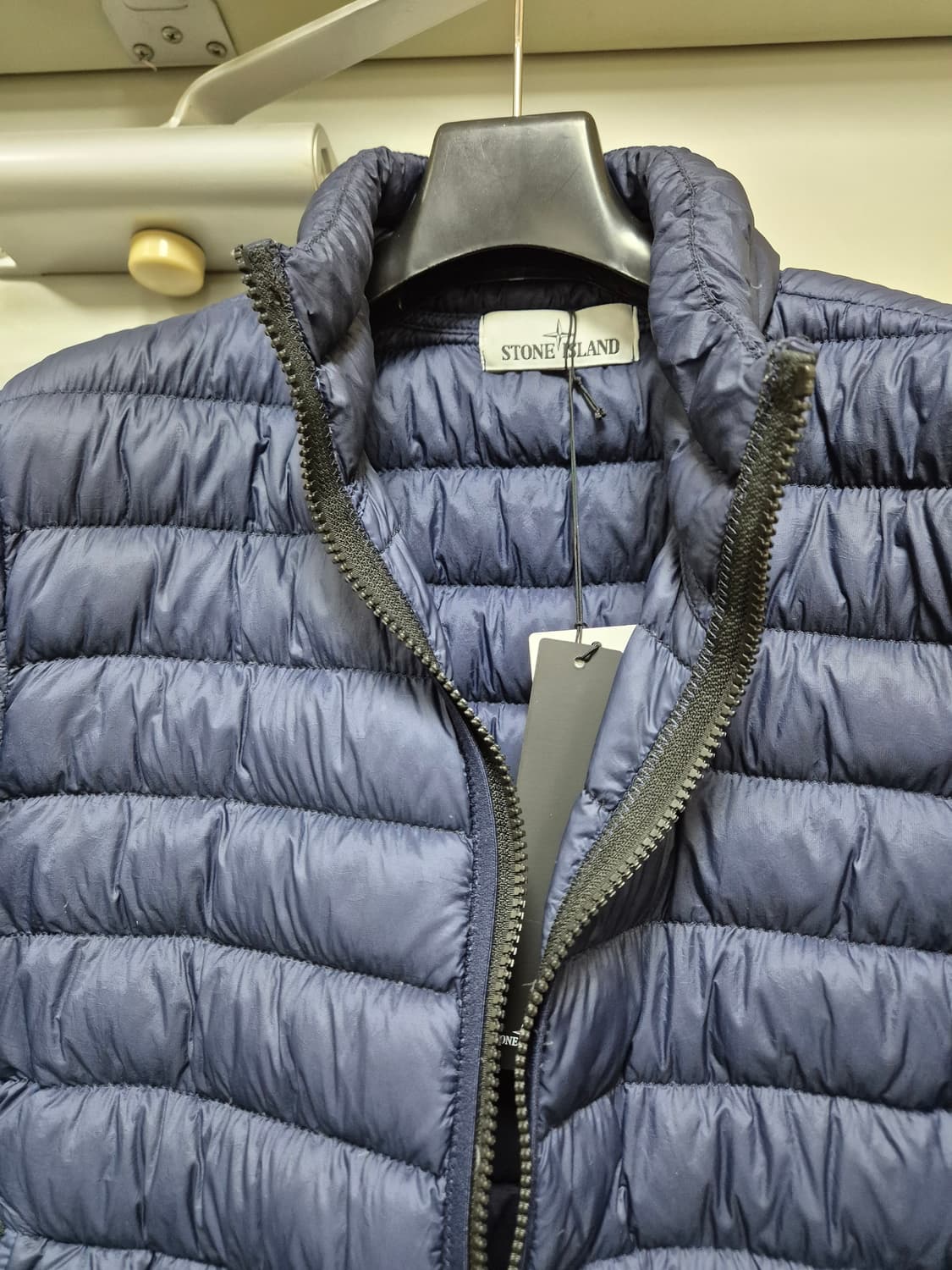 스톤아일랜드 / 크링클랩스 경량패딩 / 네이비 S (95)정품 상품이미지5