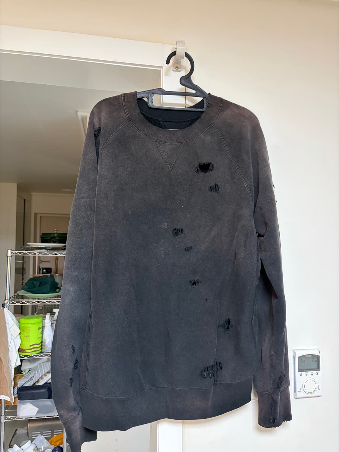 Bed j.w ford 빈티지 가공 스웻셔츠 상품이미지2