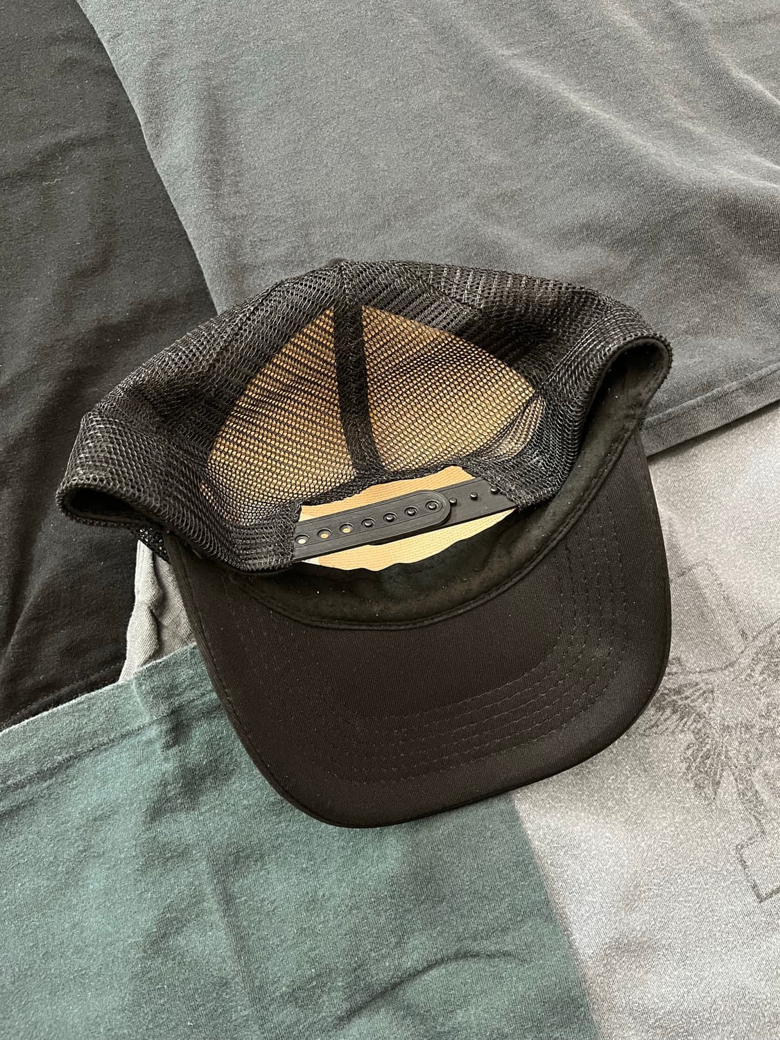 80s 90s 빈티지 트래셔 아트웍 메쉬 트러커캡 상품이미지4