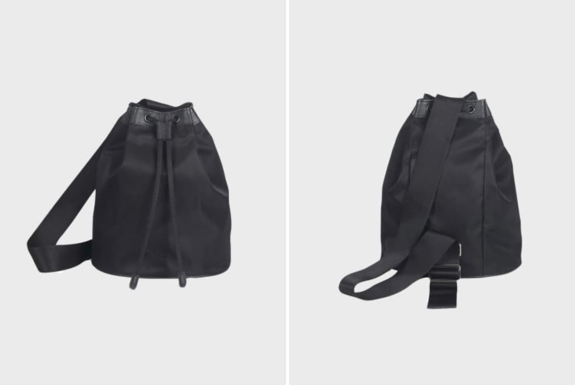 haag leather backpack (BLACK) 상품이미지3