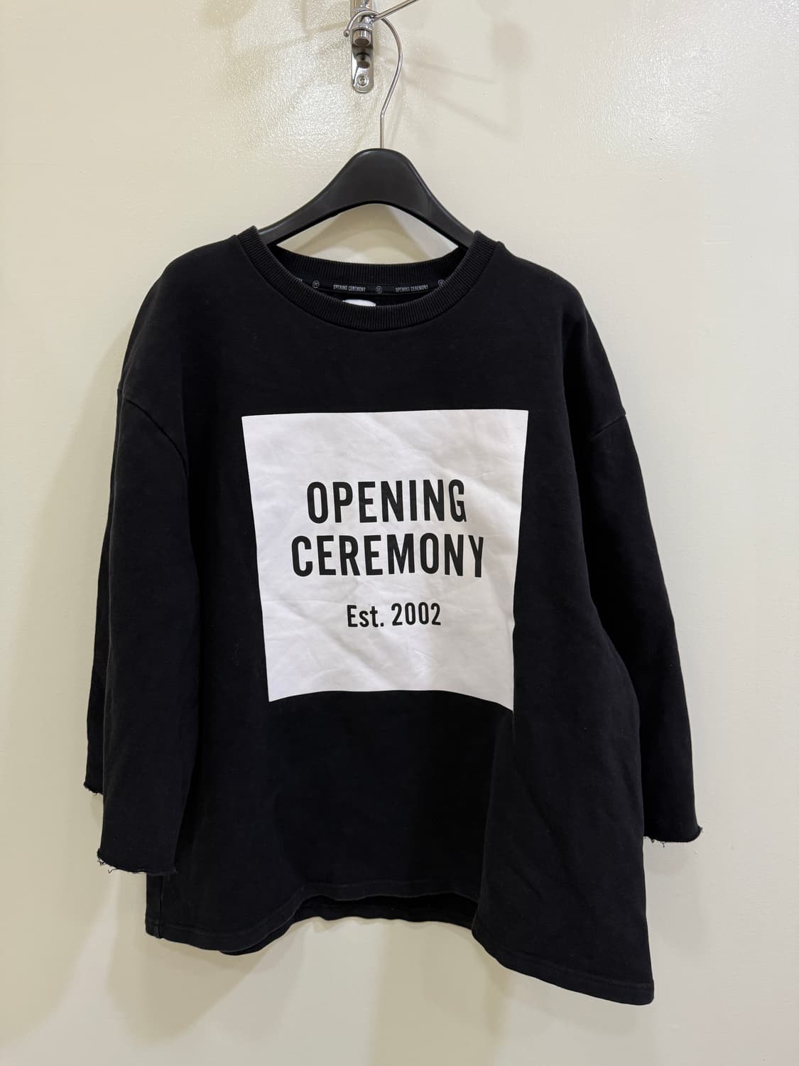 오프닝세레모니 프린팅 맨투맨 정품 상품이미지1