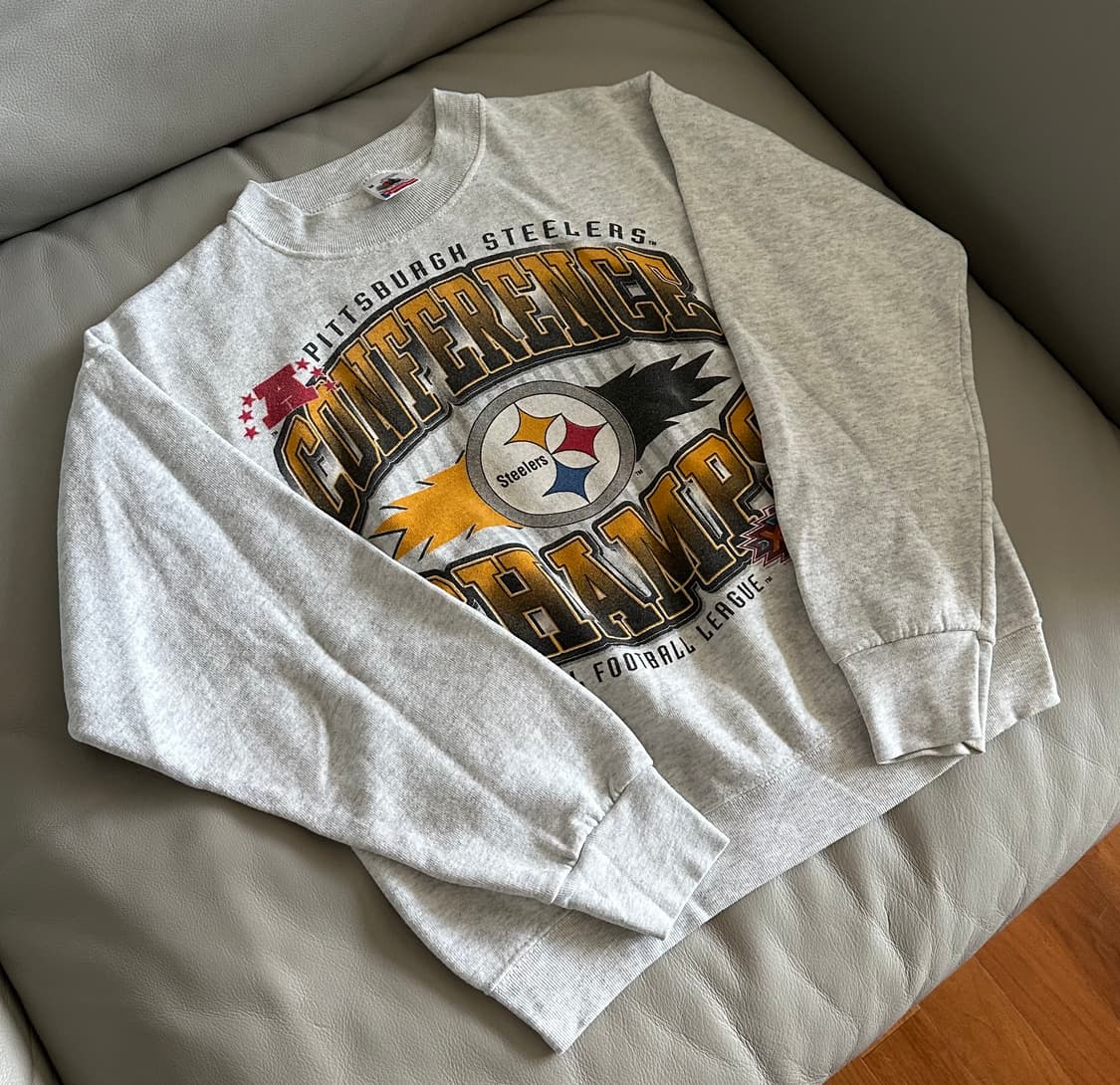 프룻오브더룸 슈퍼볼 맨투맨 M 상품이미지1