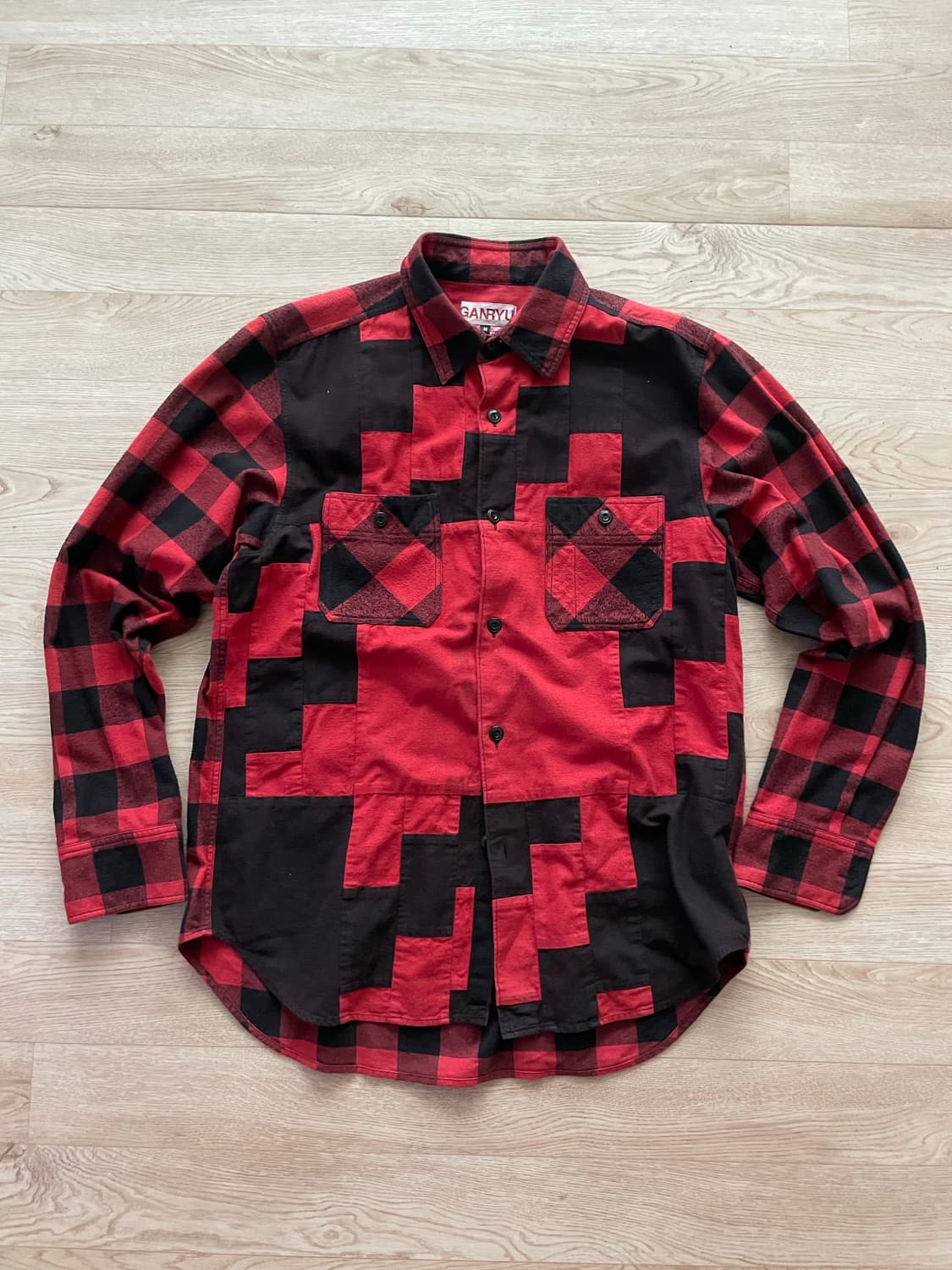 꼼데가르송x간류 기모셔츠 상품이미지9