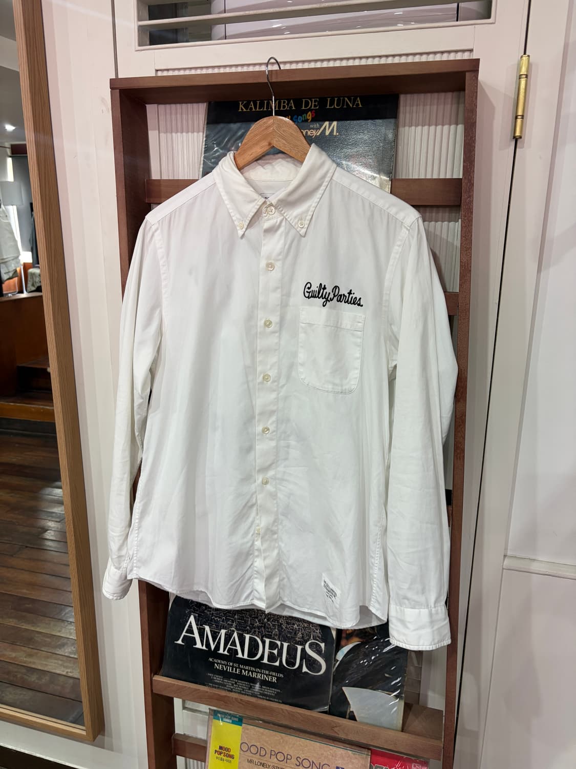 J89 와코마리아 바니걸 옥스퍼드 셔츠 상품이미지1