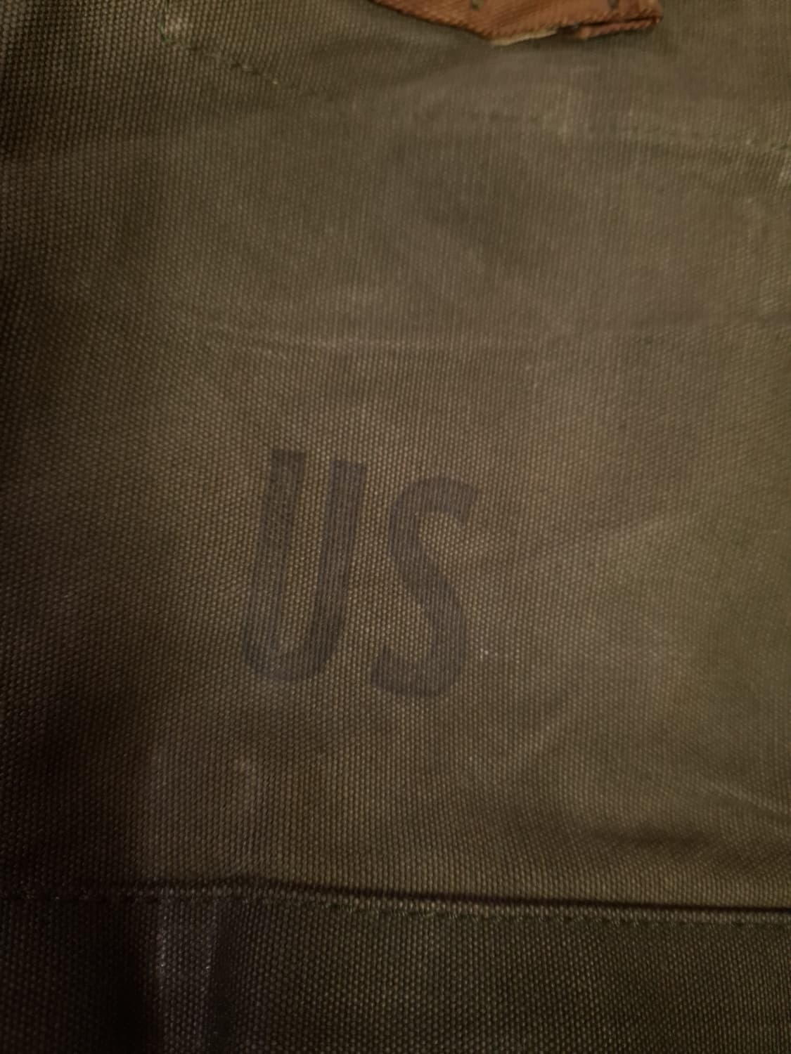 오리지날 미군 지급용 70's 캔버스 더블백 상품이미지2