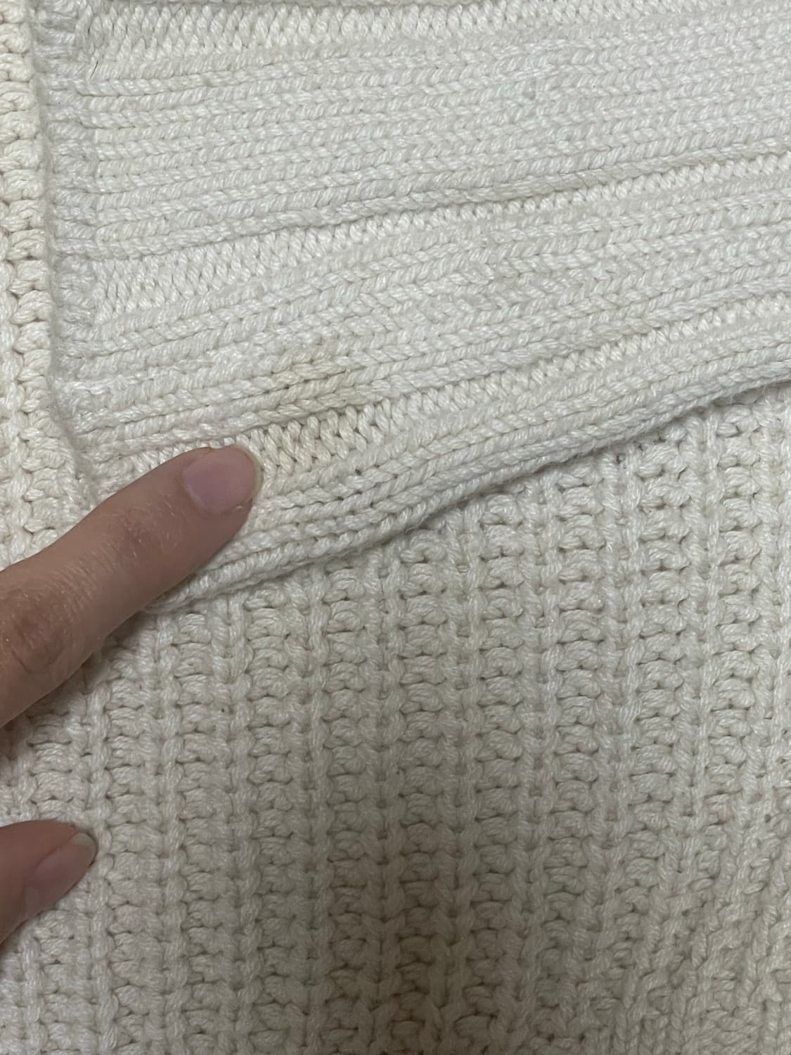 스컬프터 Funnel Neck Sweater Dirty White 상품이미지8