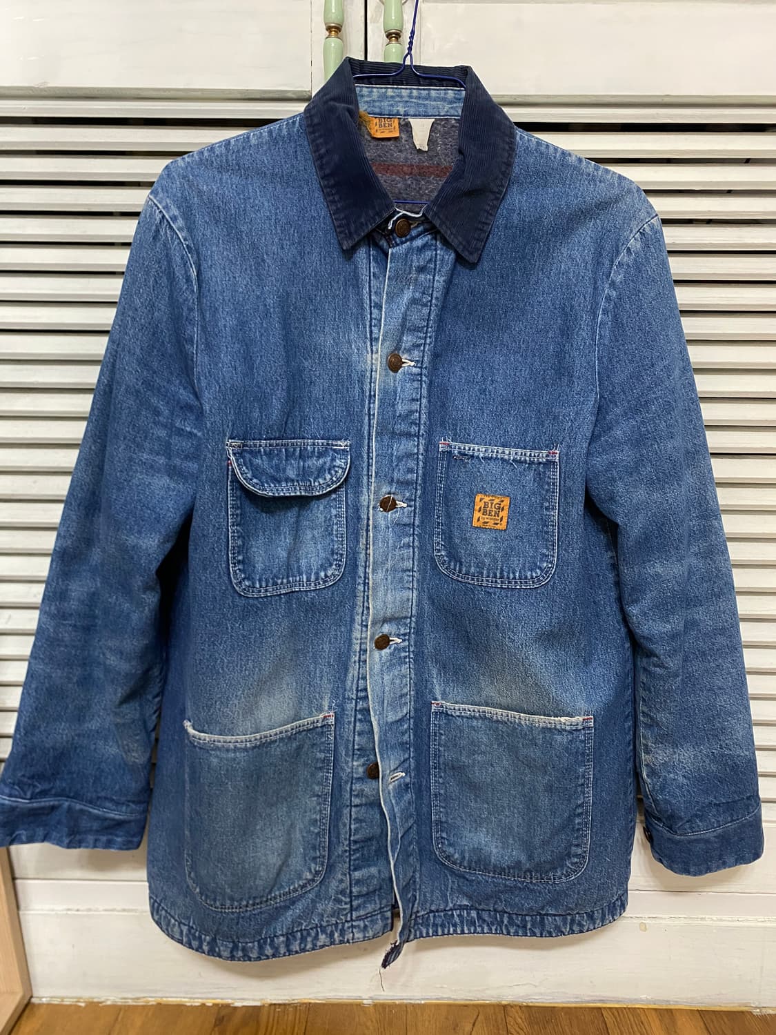 빅벤 by 랭글러 데님 쵸어 자켓 블랭킷 상품이미지1