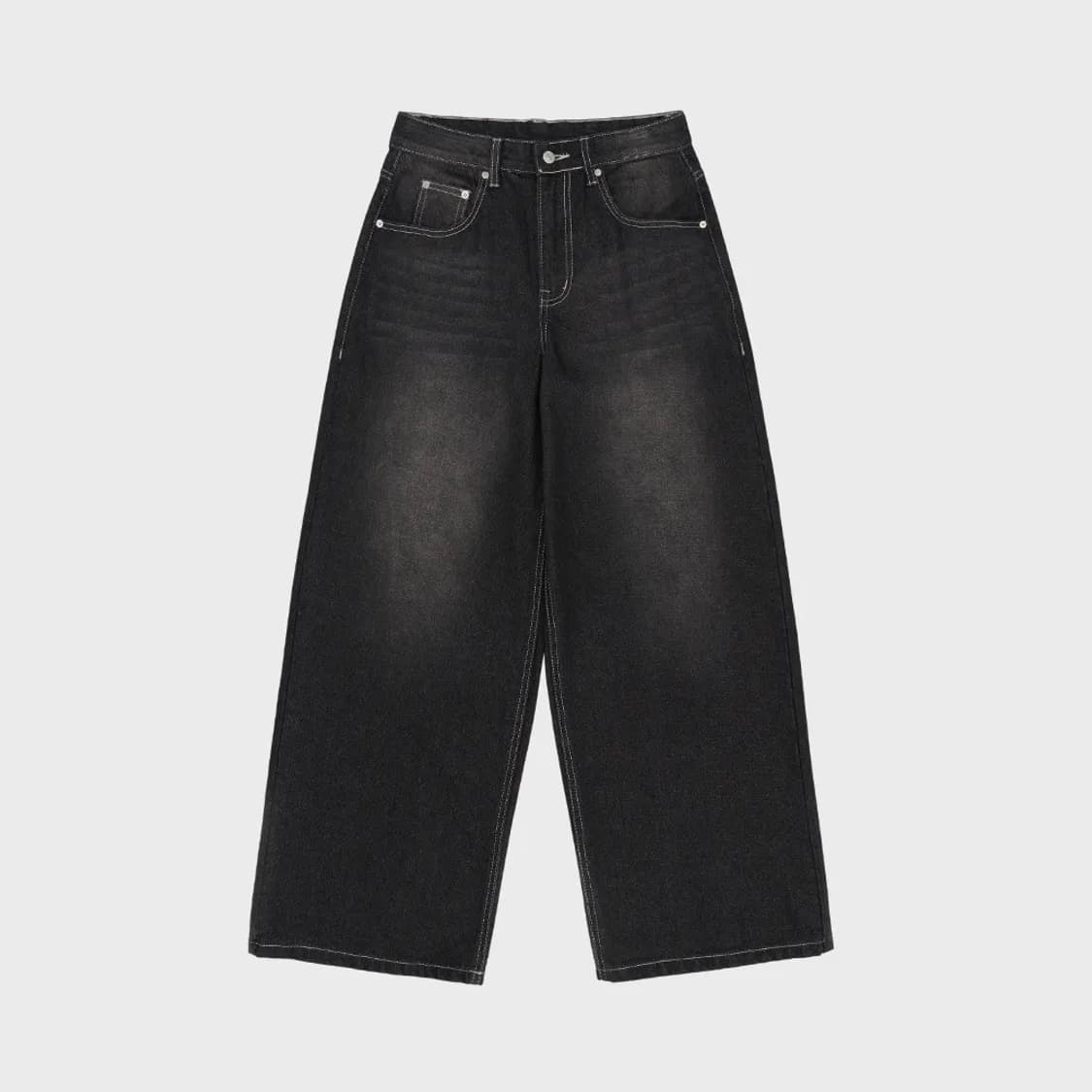 Amesworldwide overfit stitch denim pants 상품이미지1