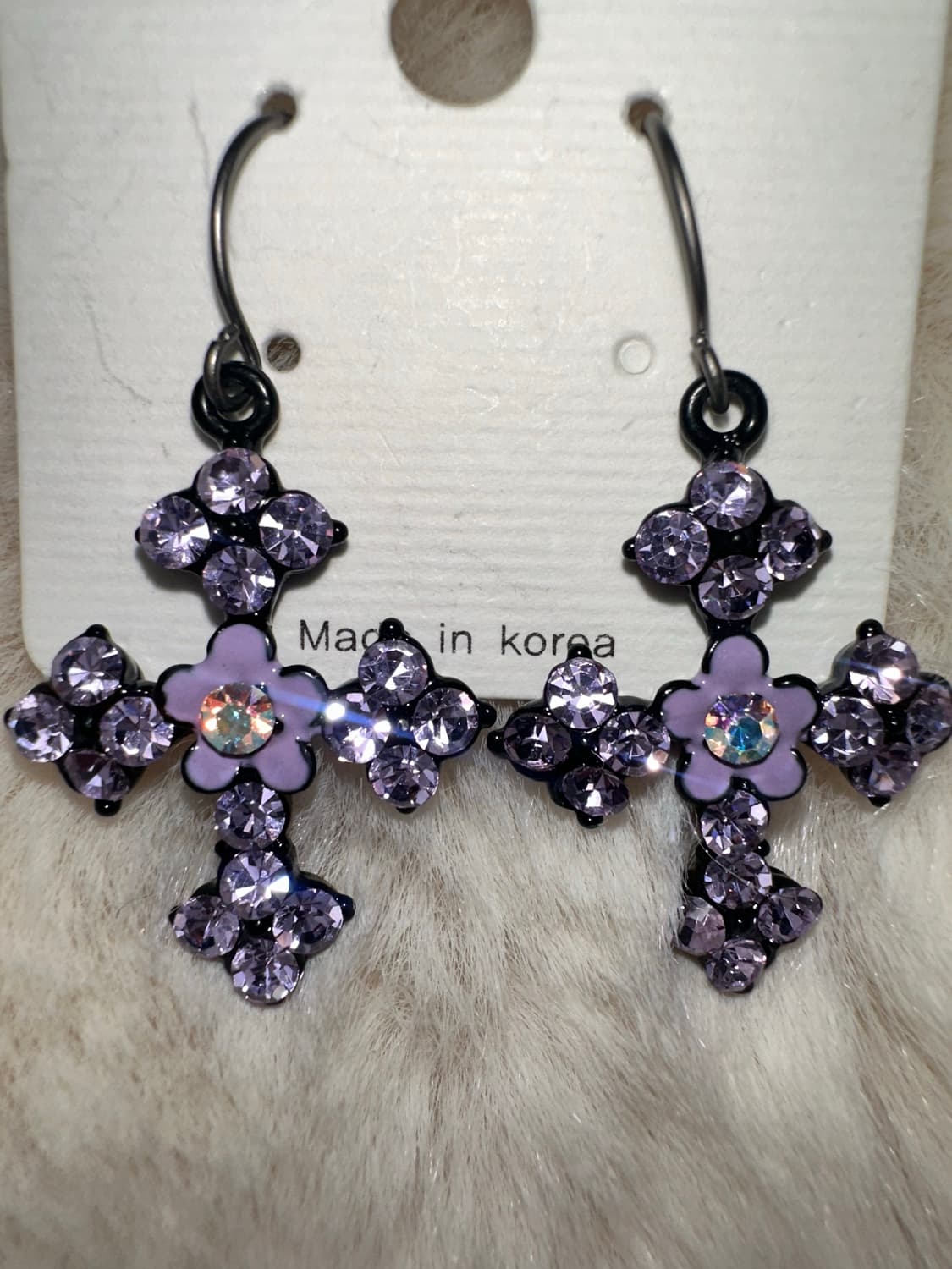 고스펑크 십자가 귀걸이 상품이미지2