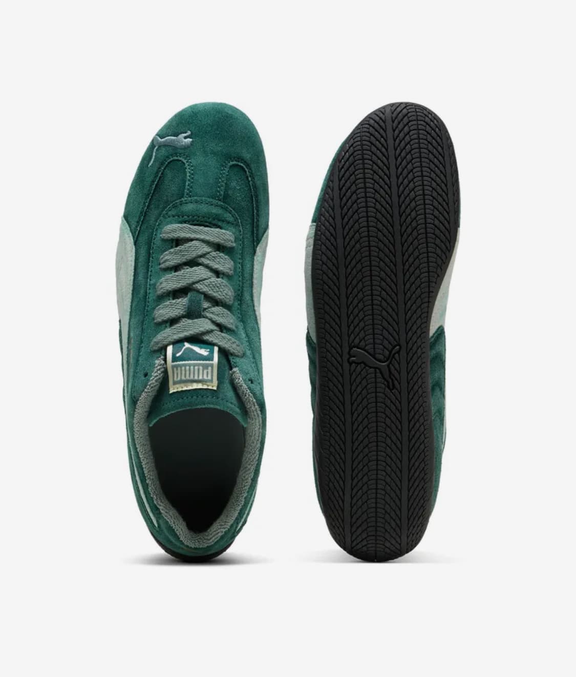 퓨마 스피드캣 스웨이드 그린 235 1회 착용 상품이미지4