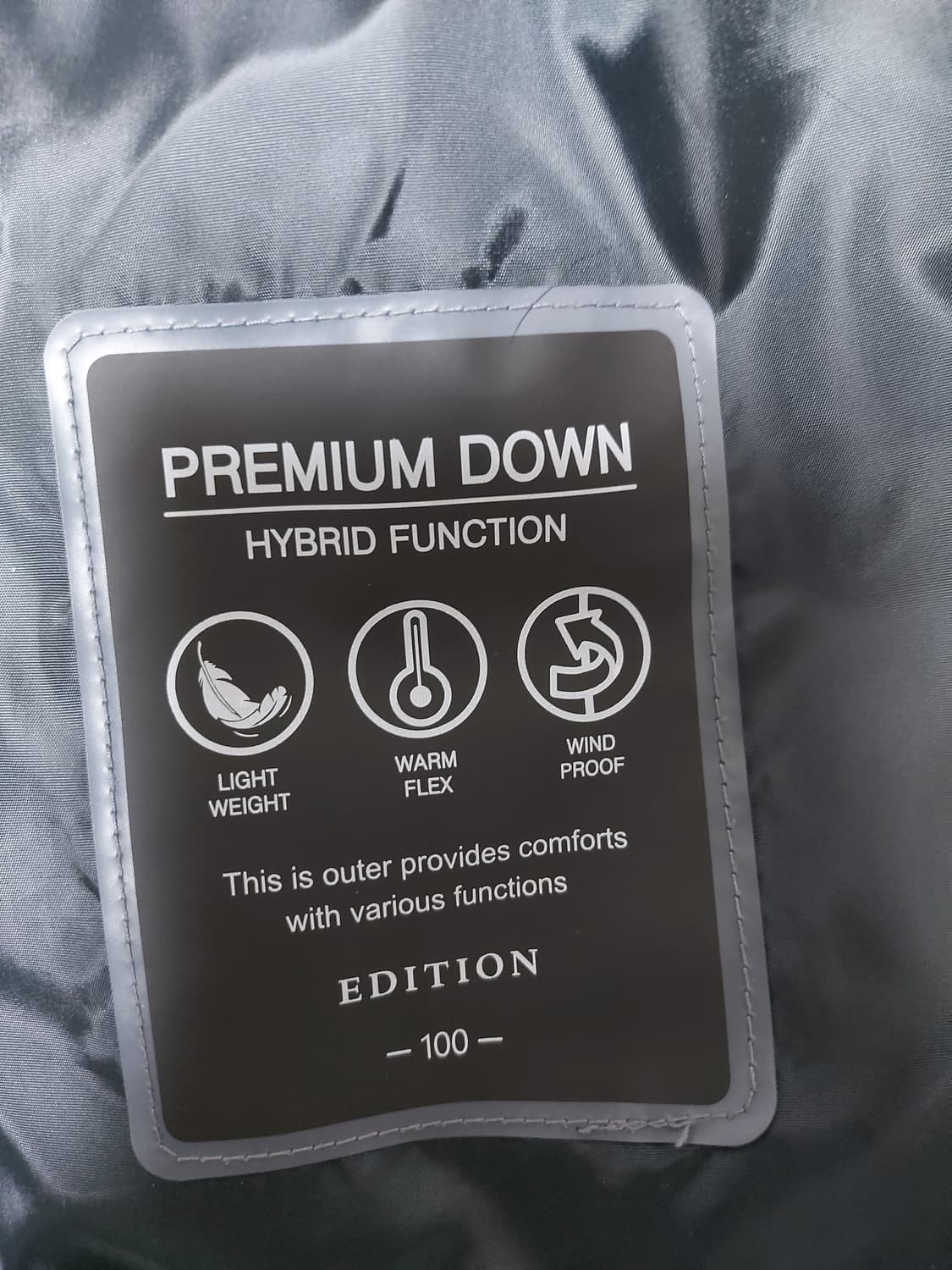 에디션 남성 프리미엄 다운 경량패딩(100)

 상품이미지5