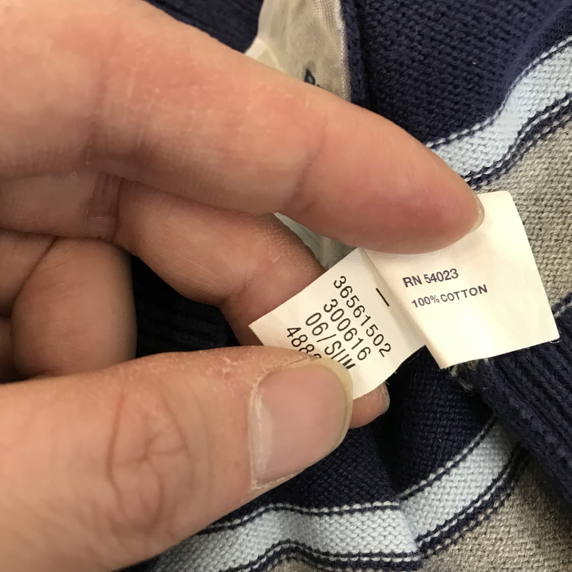 GAP 올드갭 반팔 니트카라티 [L] 상품이미지6