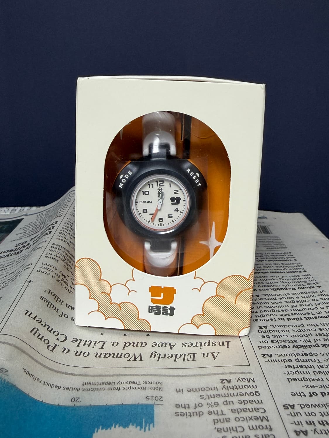 카시오 사우나 전용 손목시계 SAN-100H-1BJR 상품이미지1