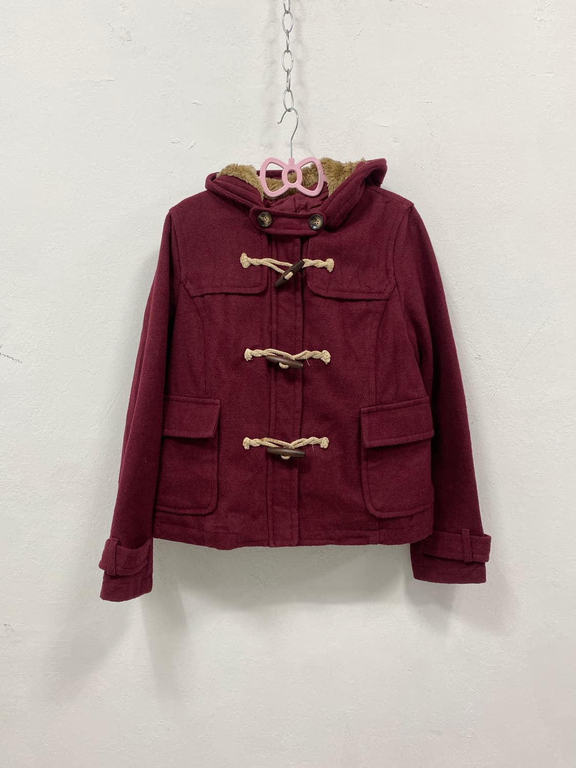 [JPN] 체리와인 🍒 떡볶이 숏코트 상품이미지4