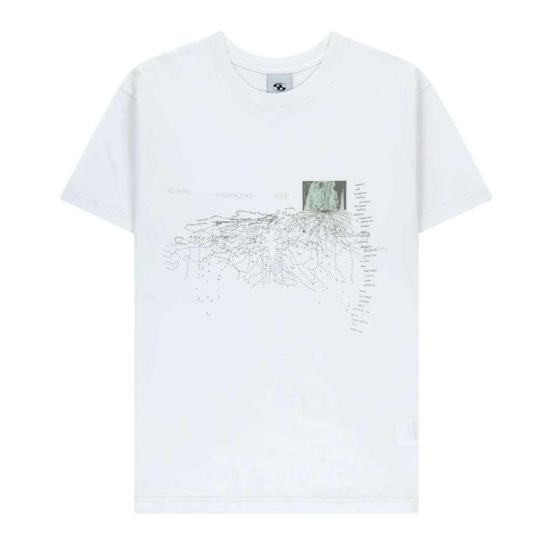 [산산기어] ORGAN SYSTEM T-SHIRT_WHITE 상품이미지1