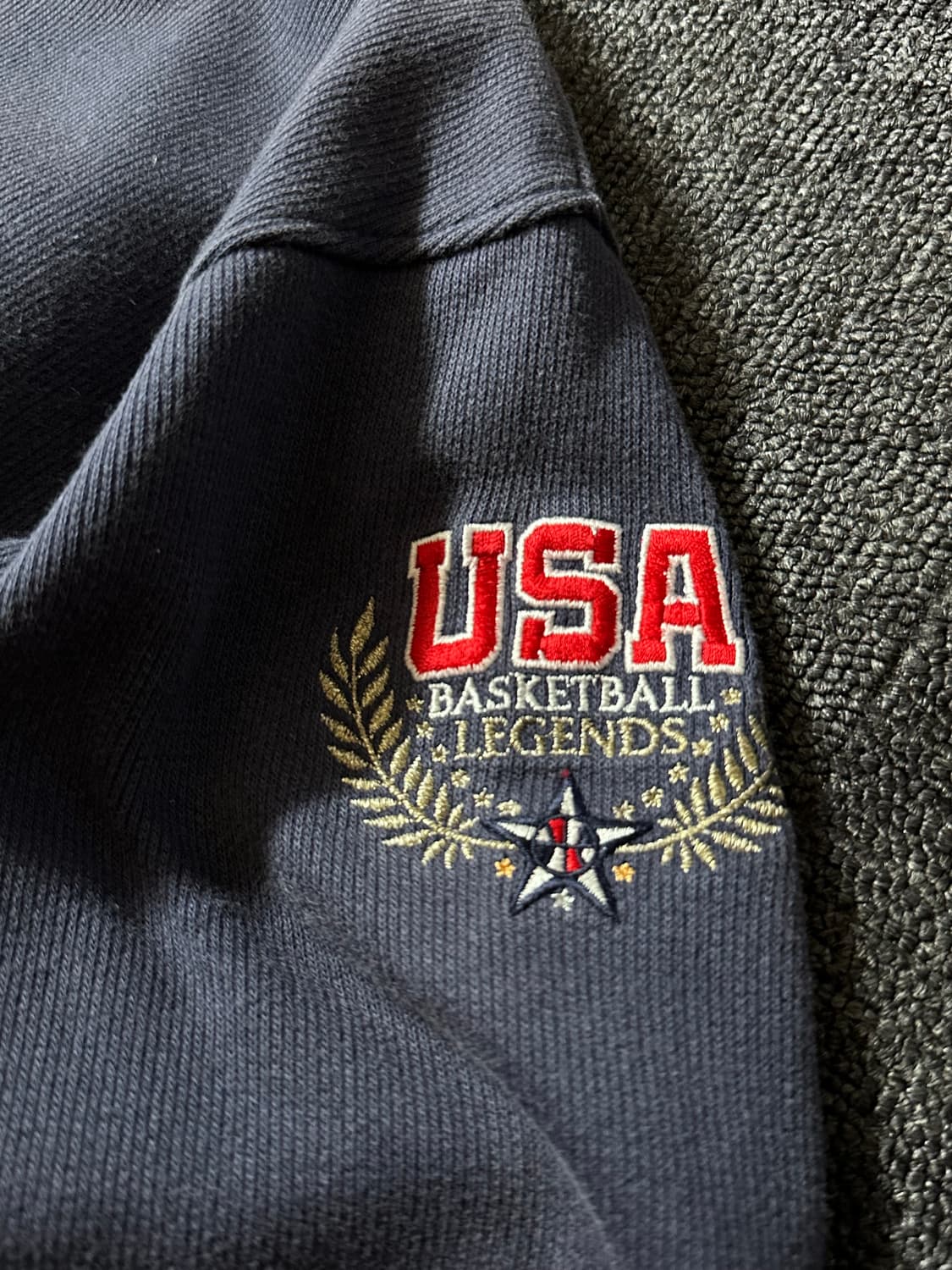 나이키 USA Basketball Legends 바시티 타입 풀집업 자켓 상품이미지4
