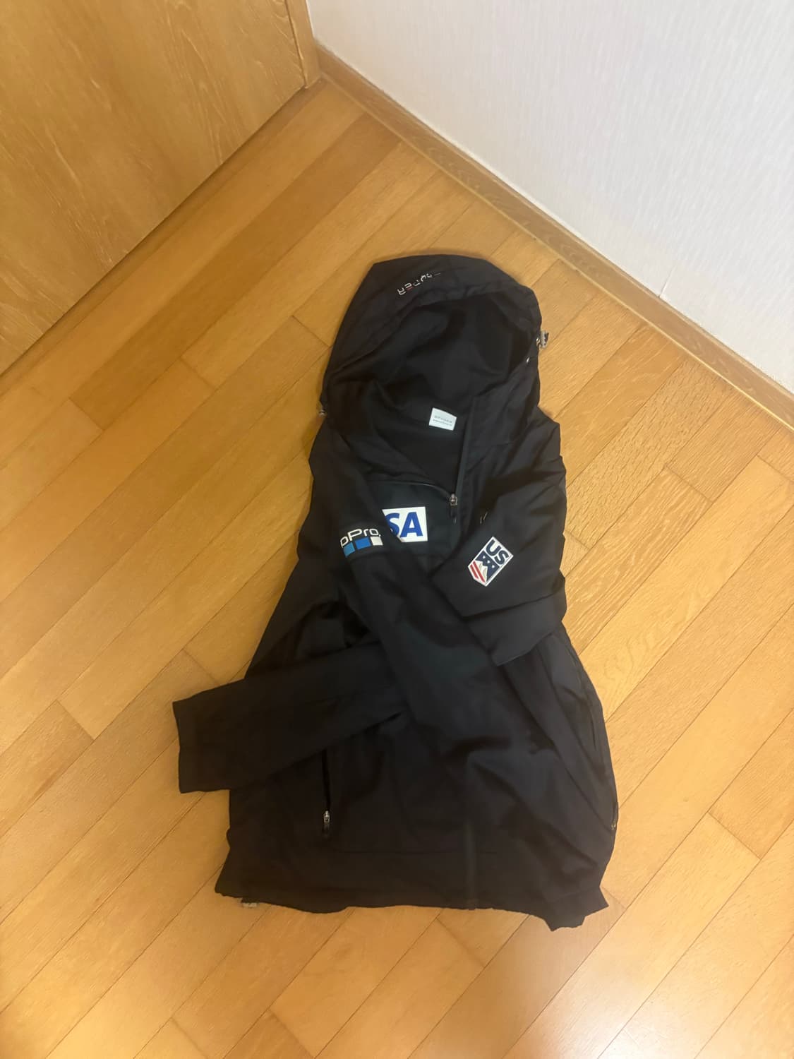 스파이더 스키팀 바람막이 상품이미지2