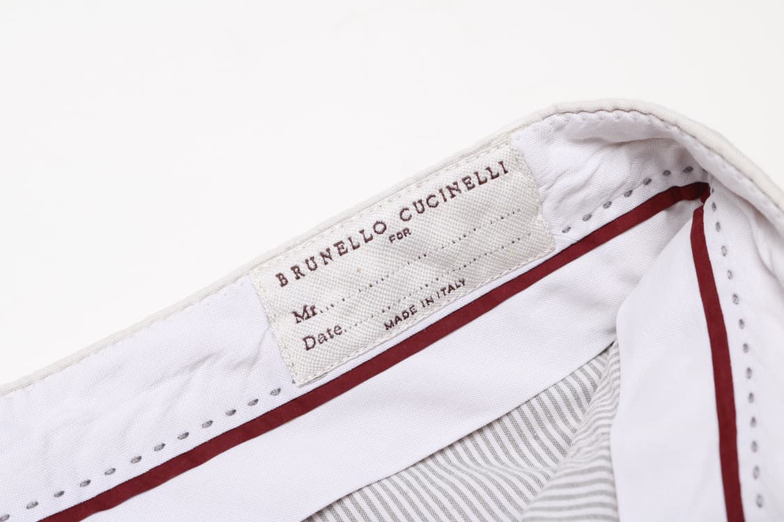 [48] 브루넬로 쿠치넬리 슬림핏 치노팬츠 상품이미지4