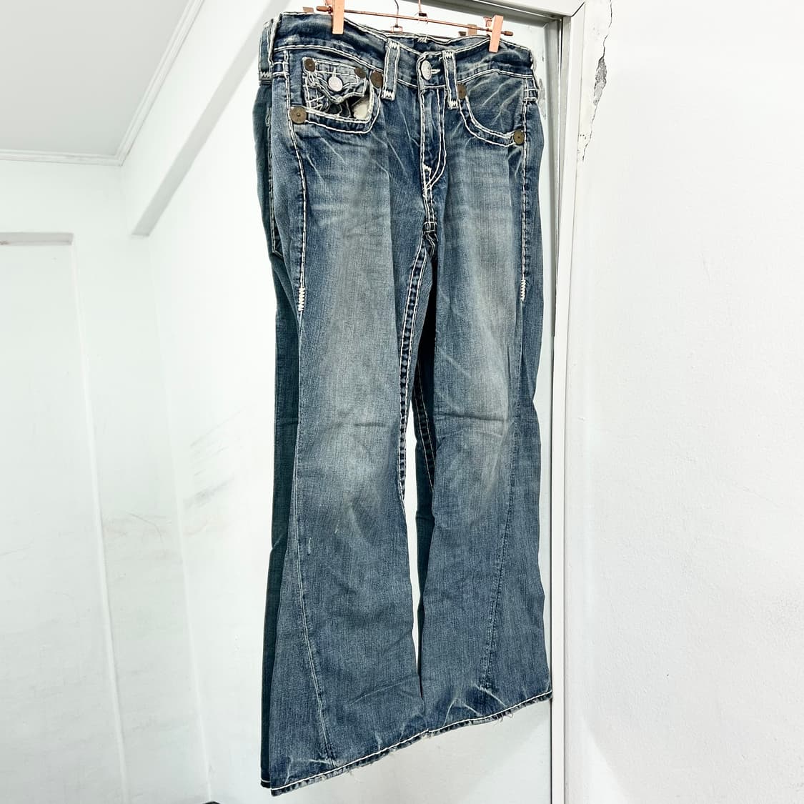 트루릴리전 월드투어 부츠컷 데님 팬츠 상품이미지5