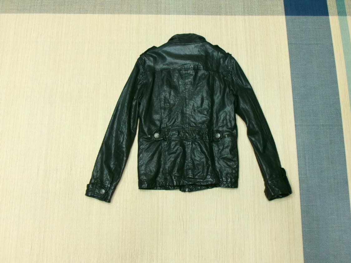 (L/100) 버커루 베지터블 가죽자켓 B103LR320P 상품이미지2