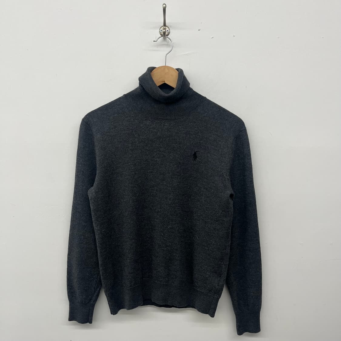 폴로 랄프로렌 차콜 터틀넥 니트 여/M 상품이미지1