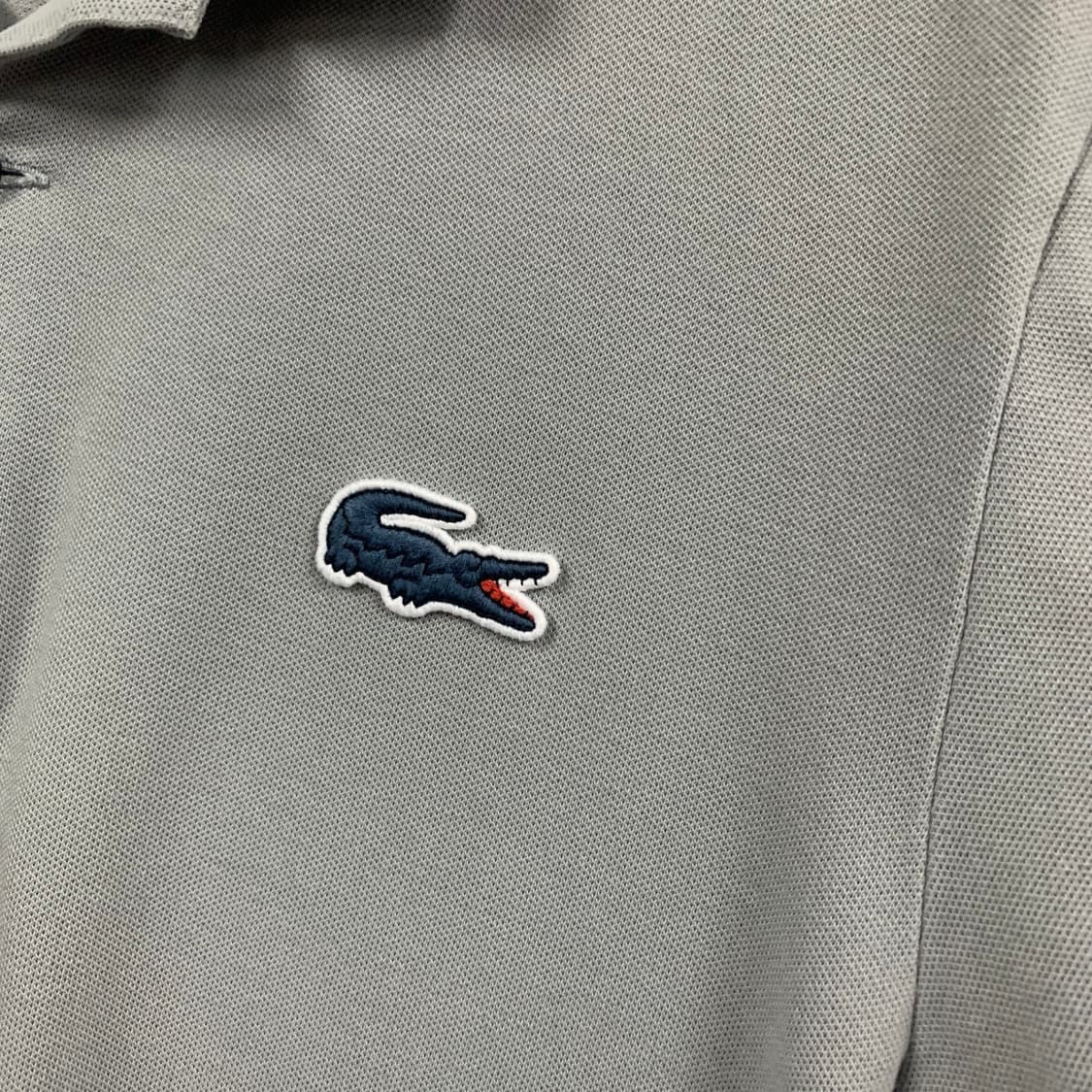 M 라코스테 라이브 그레이 PK 폴로 반팔 카라티 상품이미지3