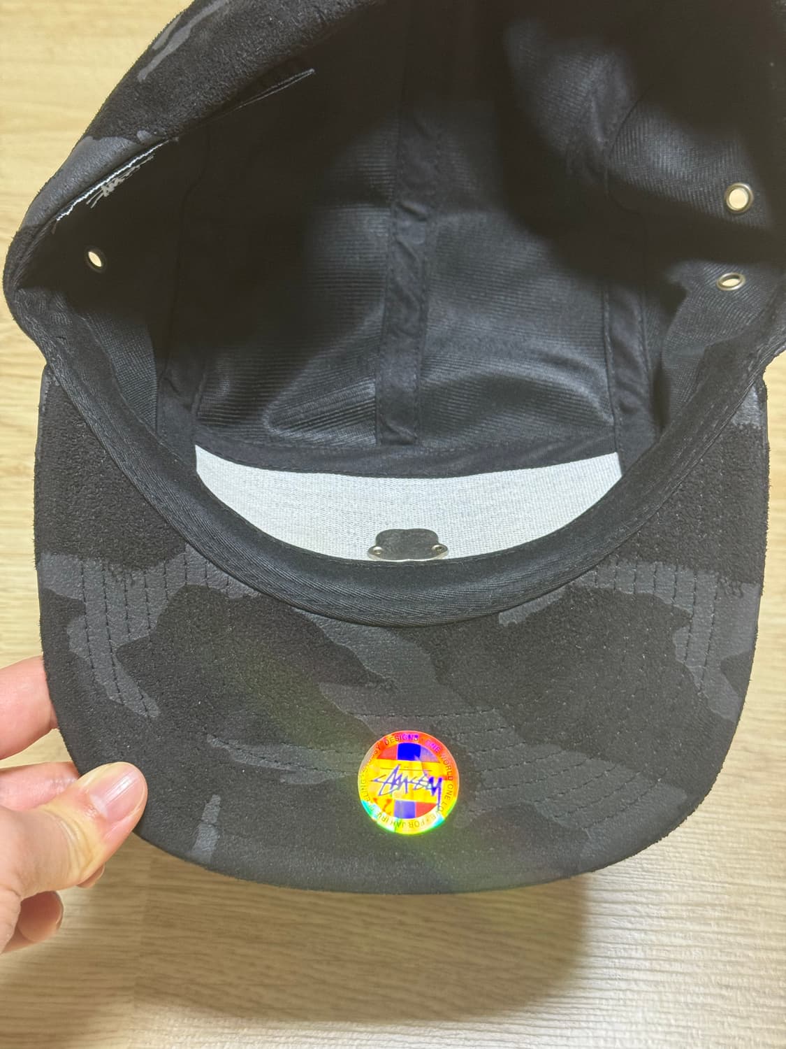 Stussy gold logo 캠프캡 상품이미지3