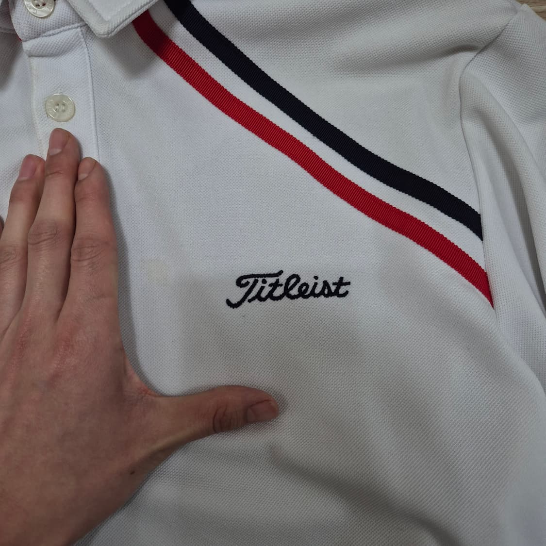 타이틀리스트 기능성 카라 골프 긴팔티 (5) 상품이미지6