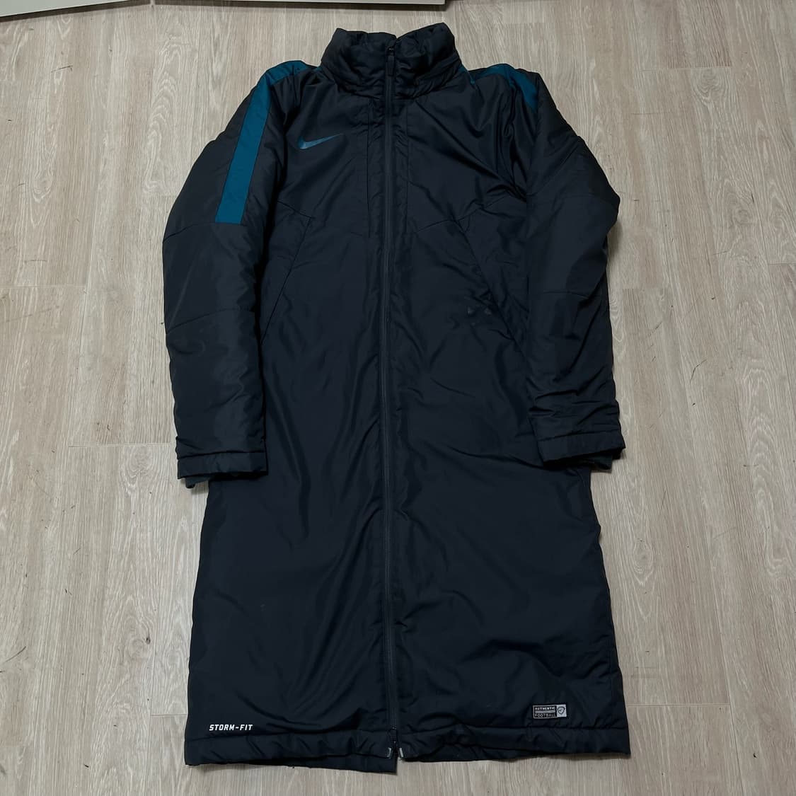 나이키 남성 스톰핏 풋볼 벤치코트 롱패딩 M/95  상품이미지1