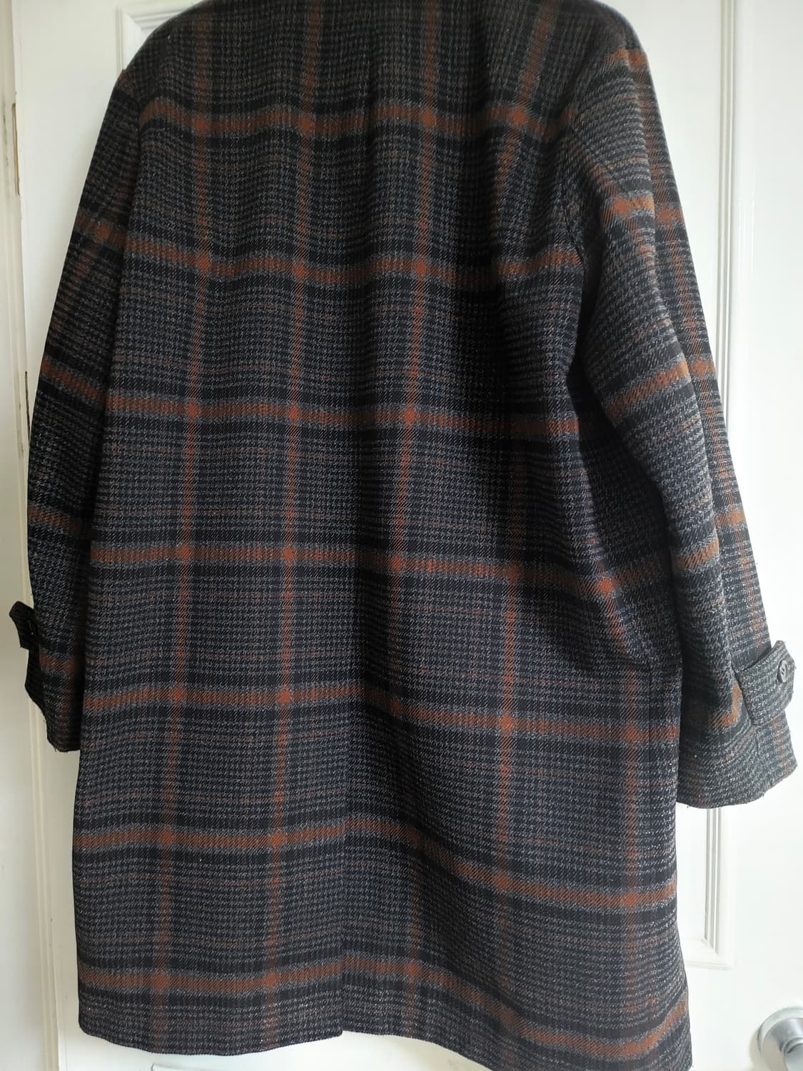 저널스탠다드 울 체크 코트 L 상품이미지2