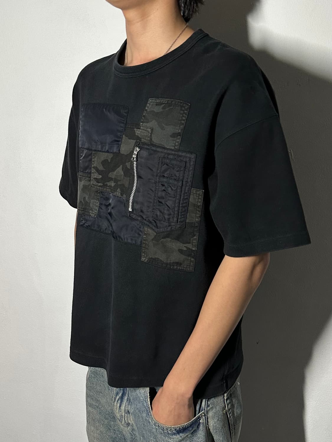 COMME des GARÇONS HOMME Patchwork Tshirt 상품이미지2