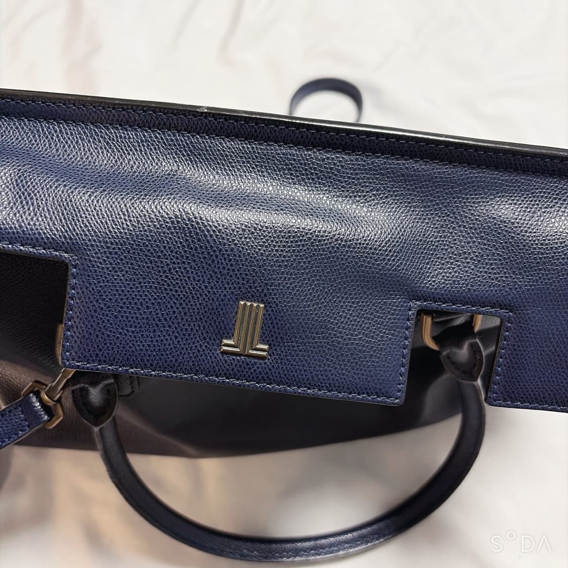 랑방 숄더 크로스백 네이비 상품이미지6