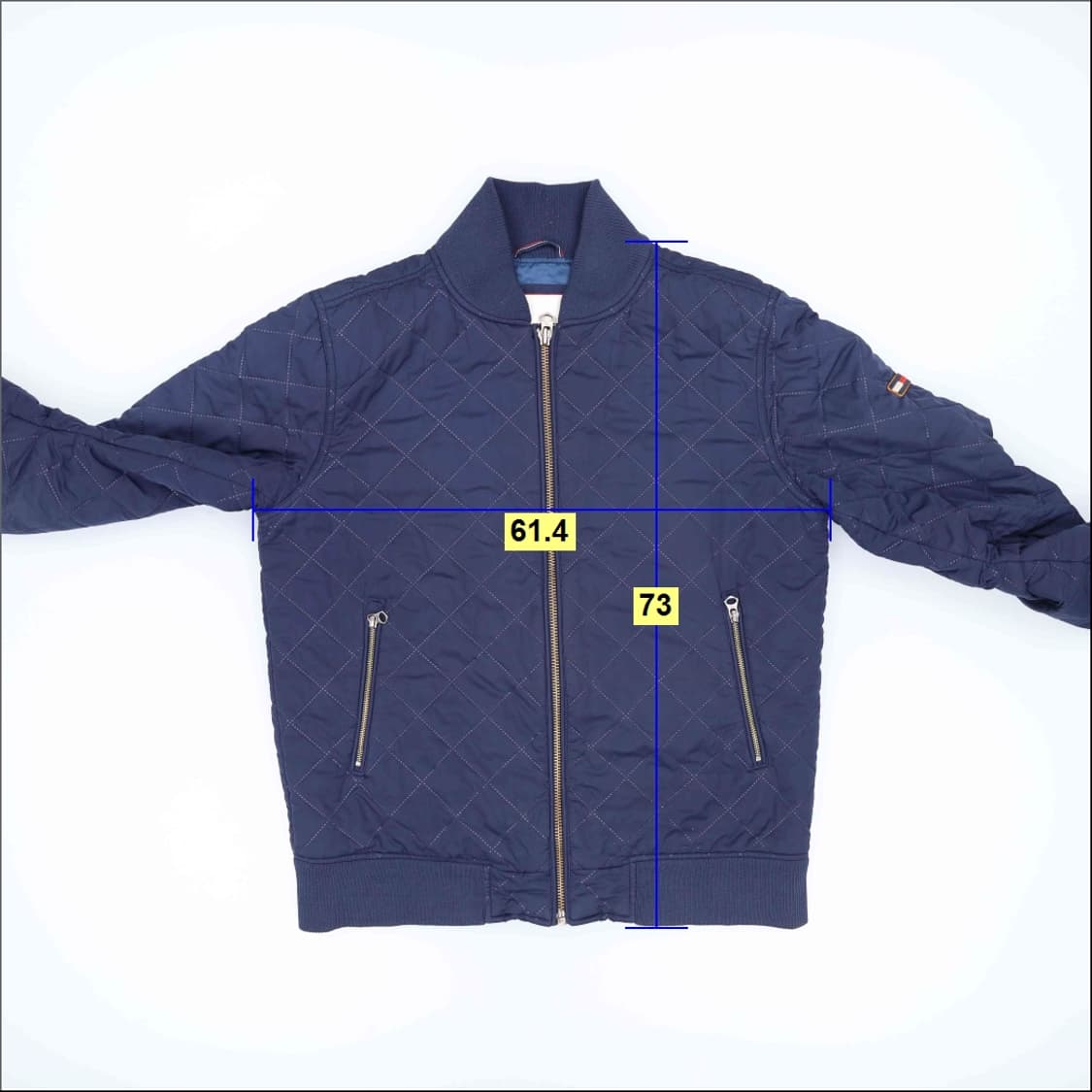 XL 타미힐피거 퀄팅 자켓 0319H1 상품이미지5