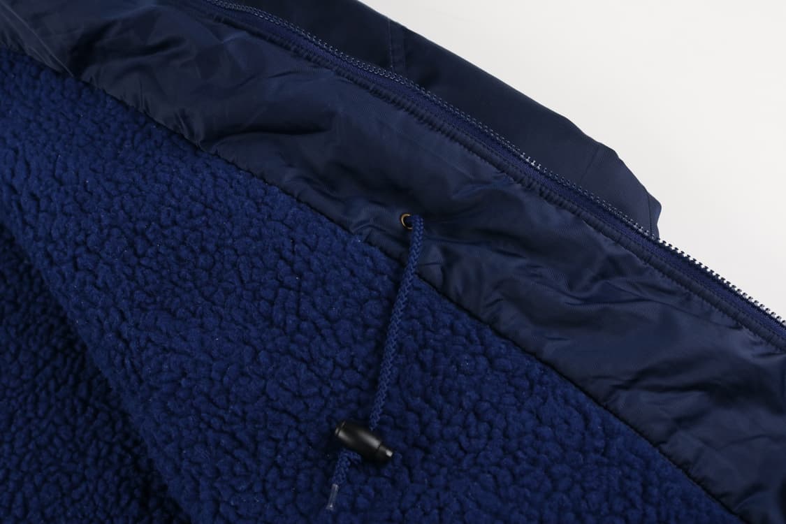 [XL] 90's 나이키 스우시 빅로고 올드스쿨 양털 롱패딩 상품이미지8