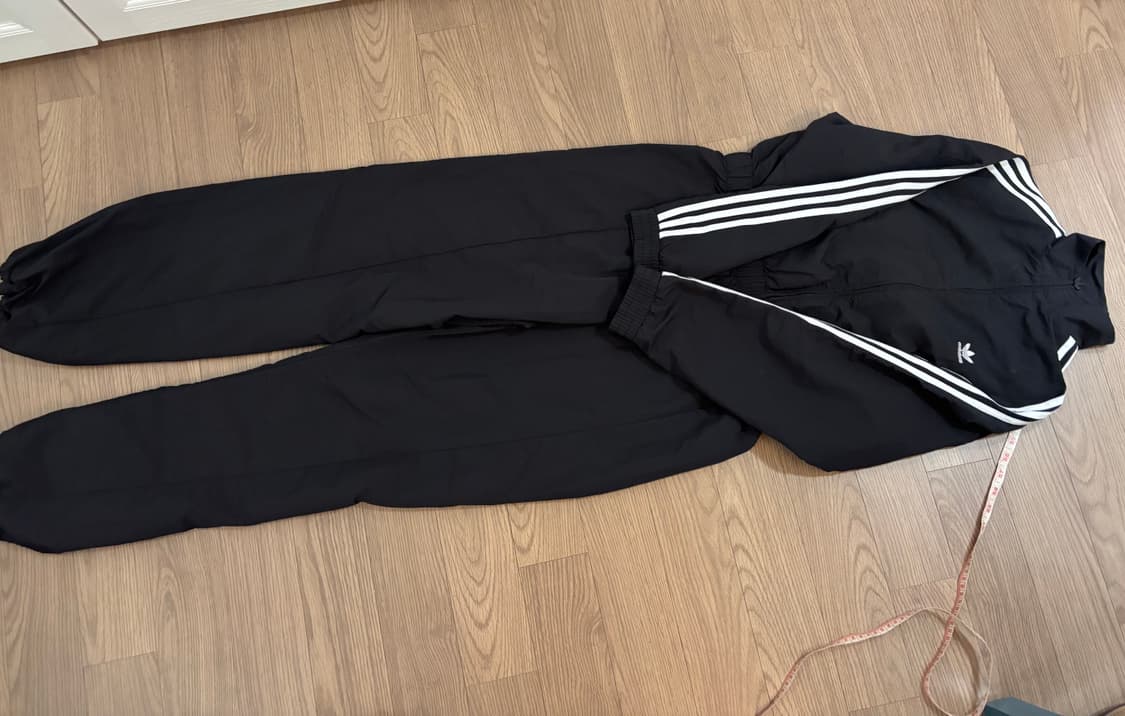 아디다스 보일러 점프수트 여성 라지 프리사이즈.사진에 실측있어요. 상품이미지4