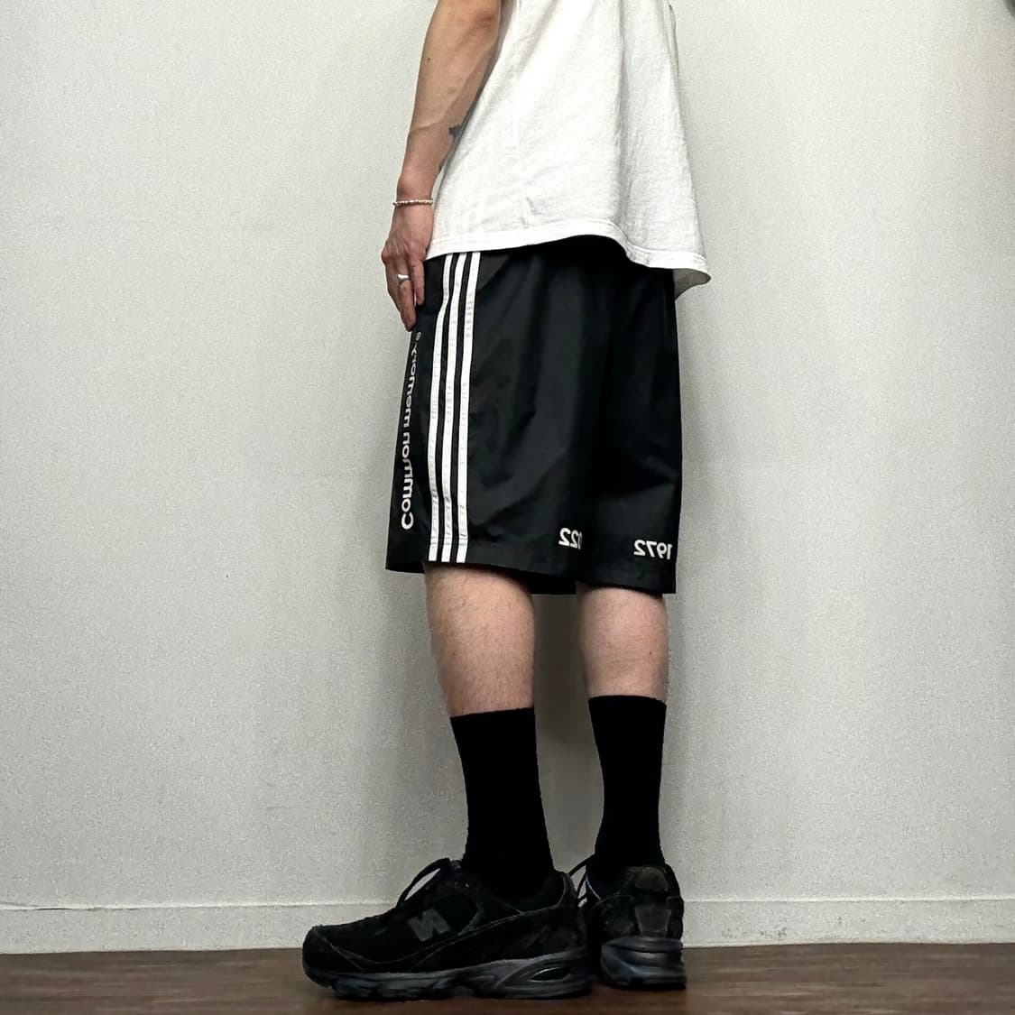 Adidas 아디다스 오리지널 50주년 스트라이프 삼선 쇼츠 상품이미지4