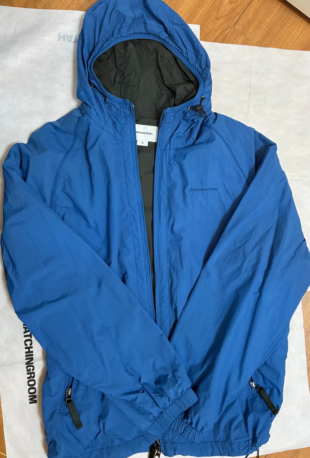 thisisneverthat 바람막이 S size Blue 상품이미지1
