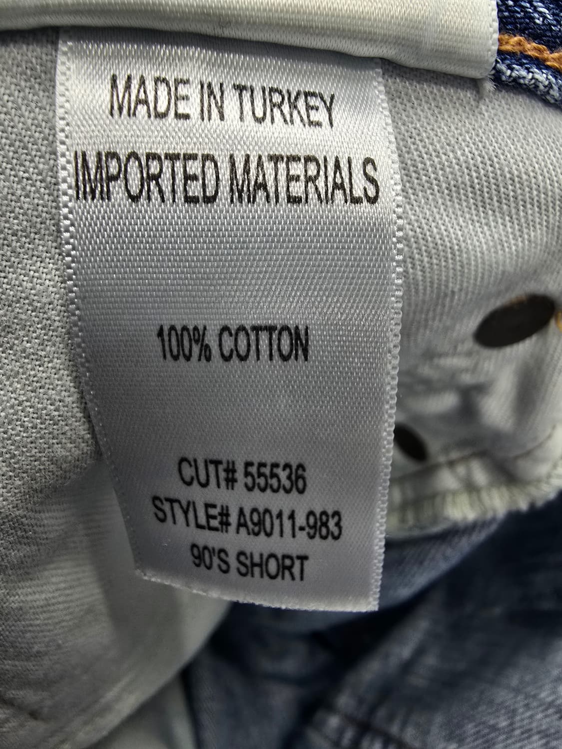 아골드  데님 반바지 (1675) 상품이미지5