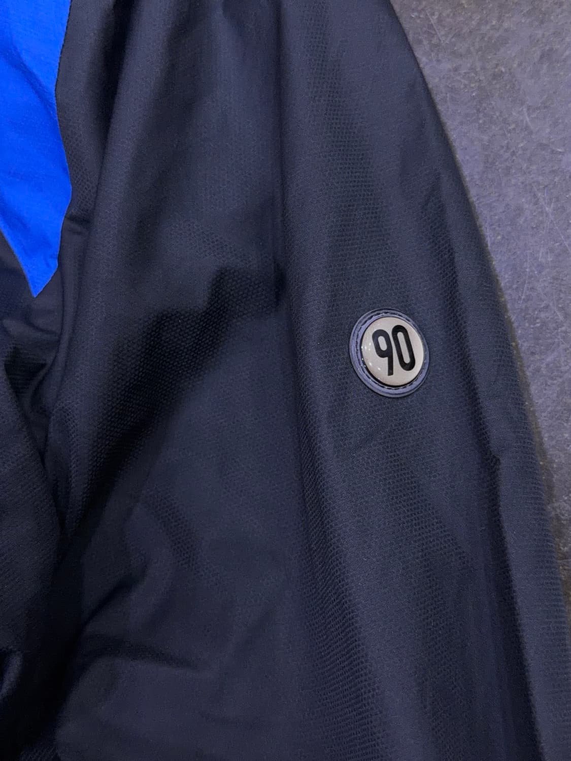 나이키 토탈90 블랙 블루 배색 트레이닝 셋업 세트 L 상품이미지7